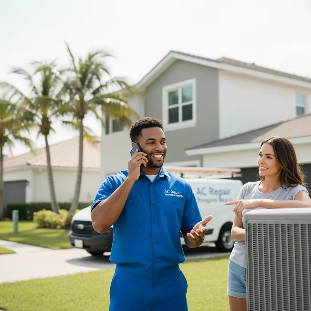 AC Repair Pompano Beach customer support in Bethel Park